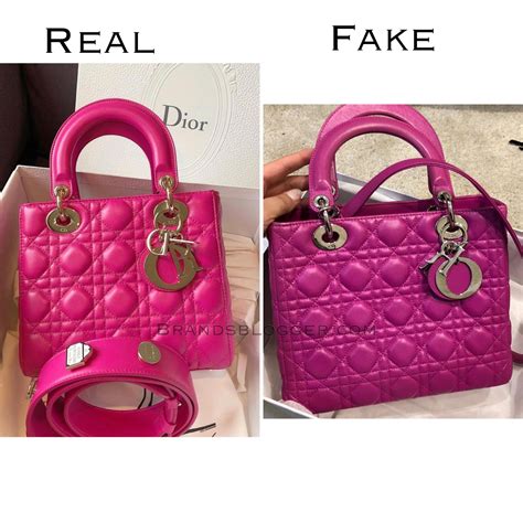 dior bobby bag fake vs real|how to find dior bag.